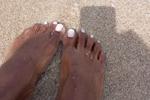 Feet + water