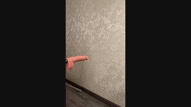 Sloppy blowjob for random cock