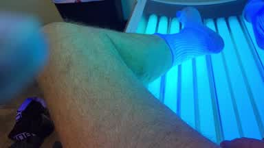 New tanning bed cock play