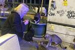 feeding cats in Turkey