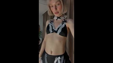 Your maid wanna show you something...