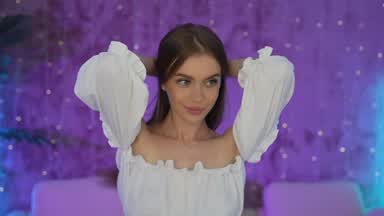 Anabel fingering pussy, anal plug, anal fuck dildo