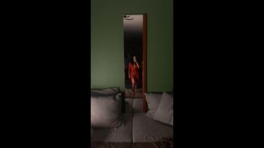 Girl in red