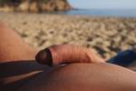 bob — My dick on the beach