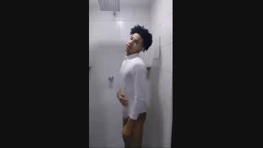 Hot shower, burning body