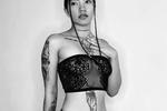 black and white