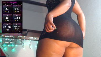 my dress rides up because of my twerk