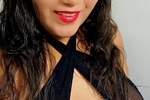 Ebony and hot latin skin