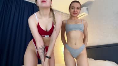 Girls are having fun with butt plugs :)