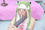 BIG DILDO NEW TOY 🥵🍆🐸