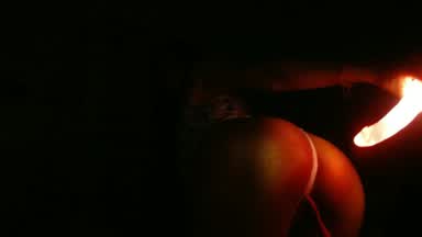 Glowing dildo fucking me!