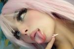 hair pink