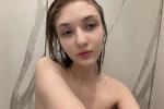 wet after shower