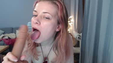 Drool on dildo ♥
