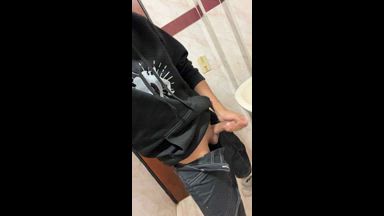 Masturbation bathroom