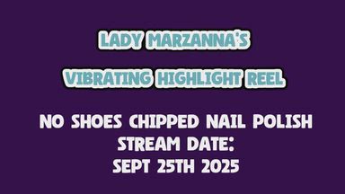 lady marzanna — Shoes: OFF, Nail polish: CHIPPED!