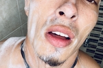 matius โ In the shower full of foam