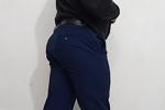 Black and blue suit horny p