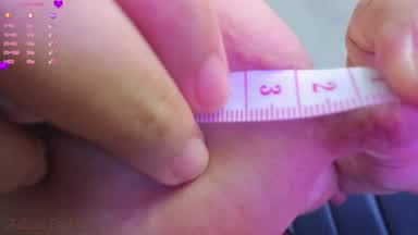 MEASURING MY NIPPLES