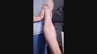 showing veins