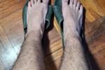male feet