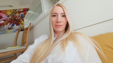 Sucks Dildo, Rides Fuck Machine and Squirts