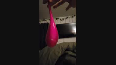 The cum on my Lush