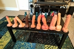 NEW PHOTO! My dildo lineup as of 9/2/2023