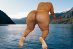 My natural big ass