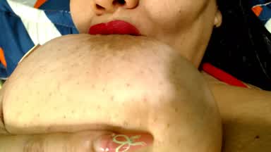 Look at my big tits come out