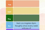 my schedule