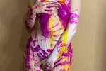 Spicy paint show on body