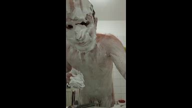 shaving foam pie show