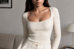 sexy white suit