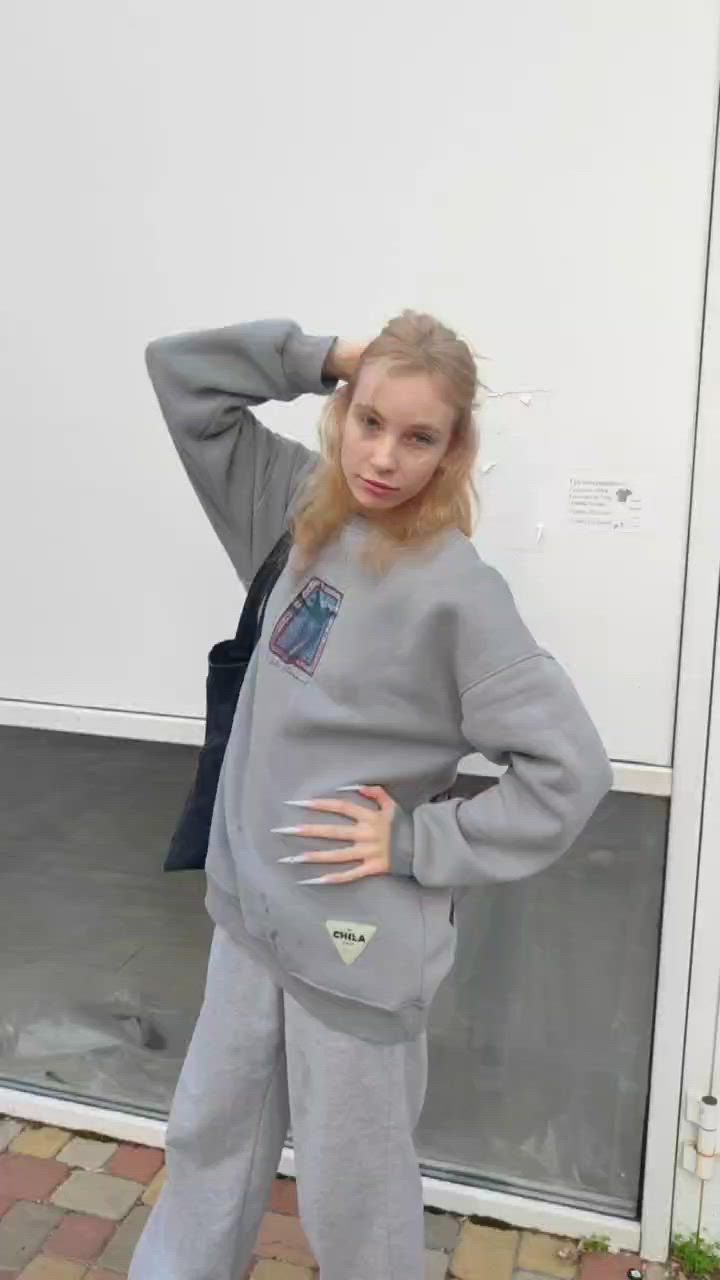 I'm out for a walk))