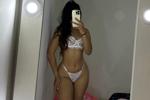 sexy body in the mirror