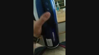 Playing with toy and cumming with porn