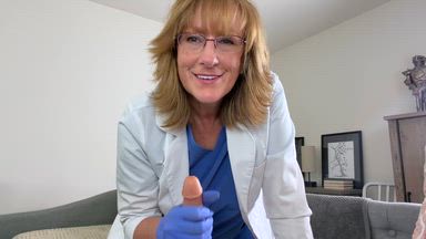 405. Doctor Step-Mom Does Prostate Exam w/ Strapon