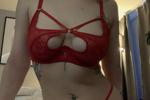 Red lingerie