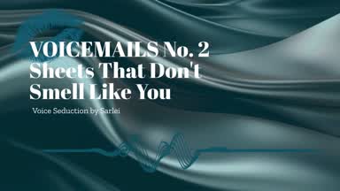 VOICEMAILS No. 2- Sheets That Don't Smell Like You