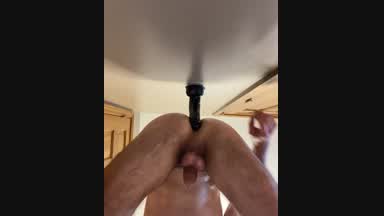 Taking an 8 inch dildo