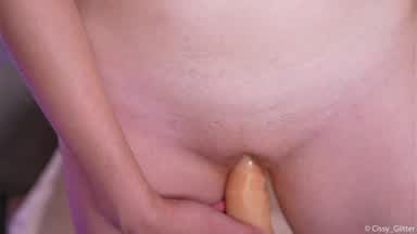 Close-up Dildo Fucking