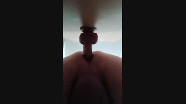 First time anal with my first toy