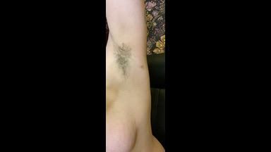 Oil On Hairy Armpit!