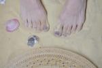 hot summer and feets