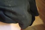 Oops... made a mess (cum on my sweatpants)