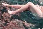 in swimwear