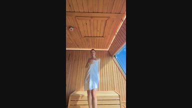 In sauna