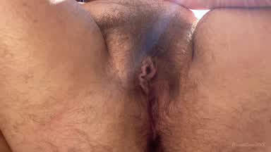 Squatting while Jiggling My Huge Labia