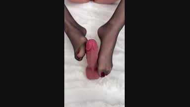Dildo tease